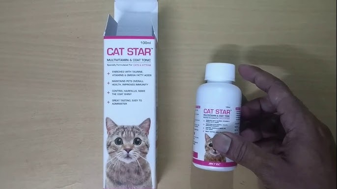 Cat Star Multivitamin & Coat Tonic-100ml. 