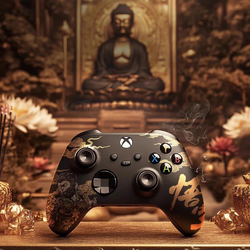 Black Myth Wukong Controller Replacement Ps4/ps5 Controller Shell Cool PC Bluetooth Steam Android IOS Mobile Gaming Accessories. 