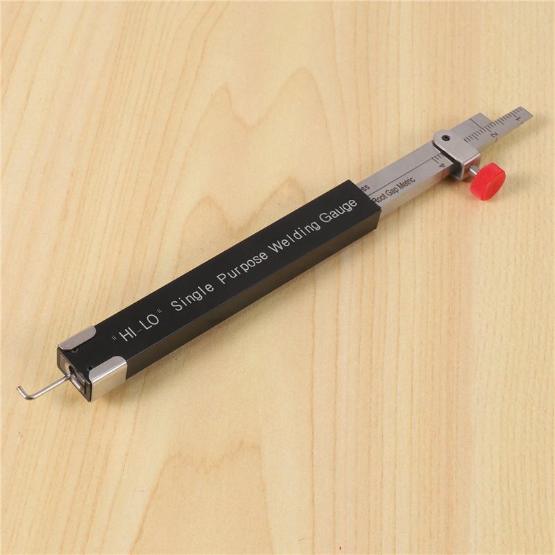 4X Welding Inspection Scale Small Height Gauge Hi-Lo Dedicated Internal Welding Ruler Metric Size N19. 