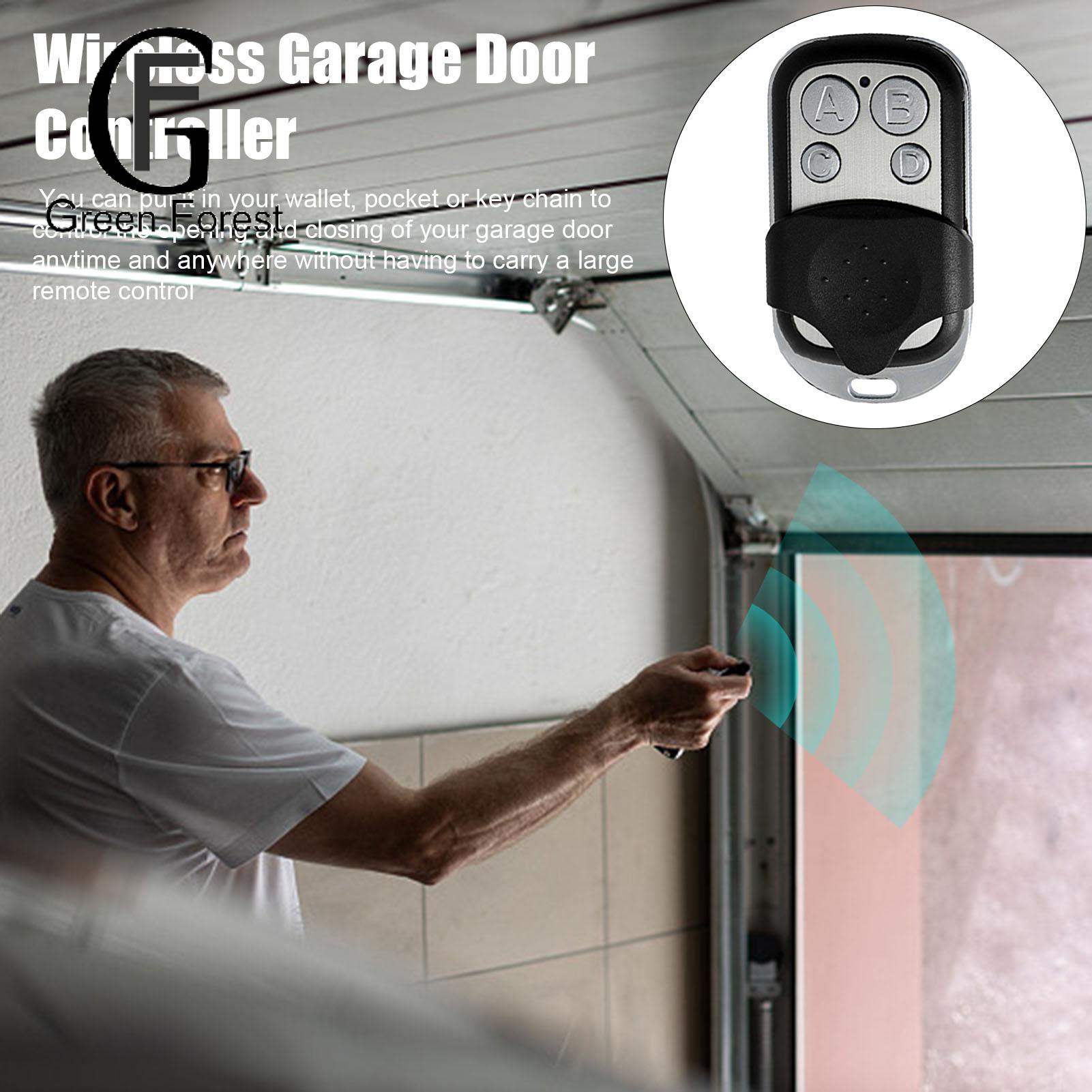 Remote Control Signal Universal Garage Door Remote Control Keychain 4 ons 433mhz Code Clone Learning Wireless Opener 433mhz Remote Control. 