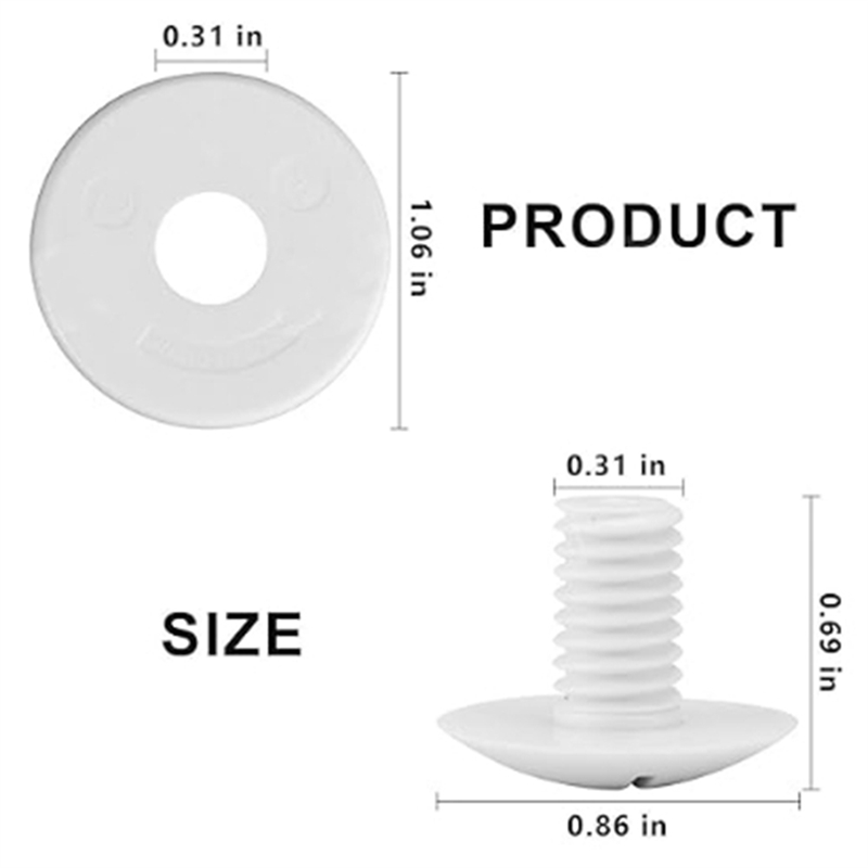 6Pcs Wheel Screw Pool Cleaner Part for 180/280 Pool Cleaner Replacement Parts