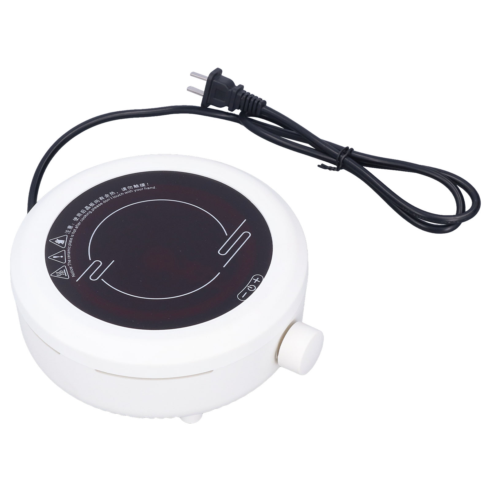 electric cooktop with plug