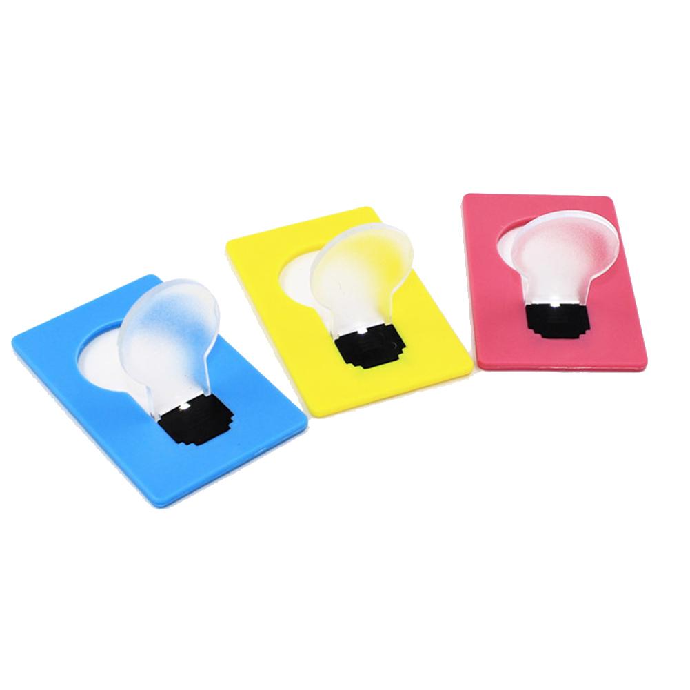 【Hey my home】Mini Portable Night Pocket Wallet Purse Foldable LED Card Motion Sensor Motion Detection Lamp Bulb Lamp. 