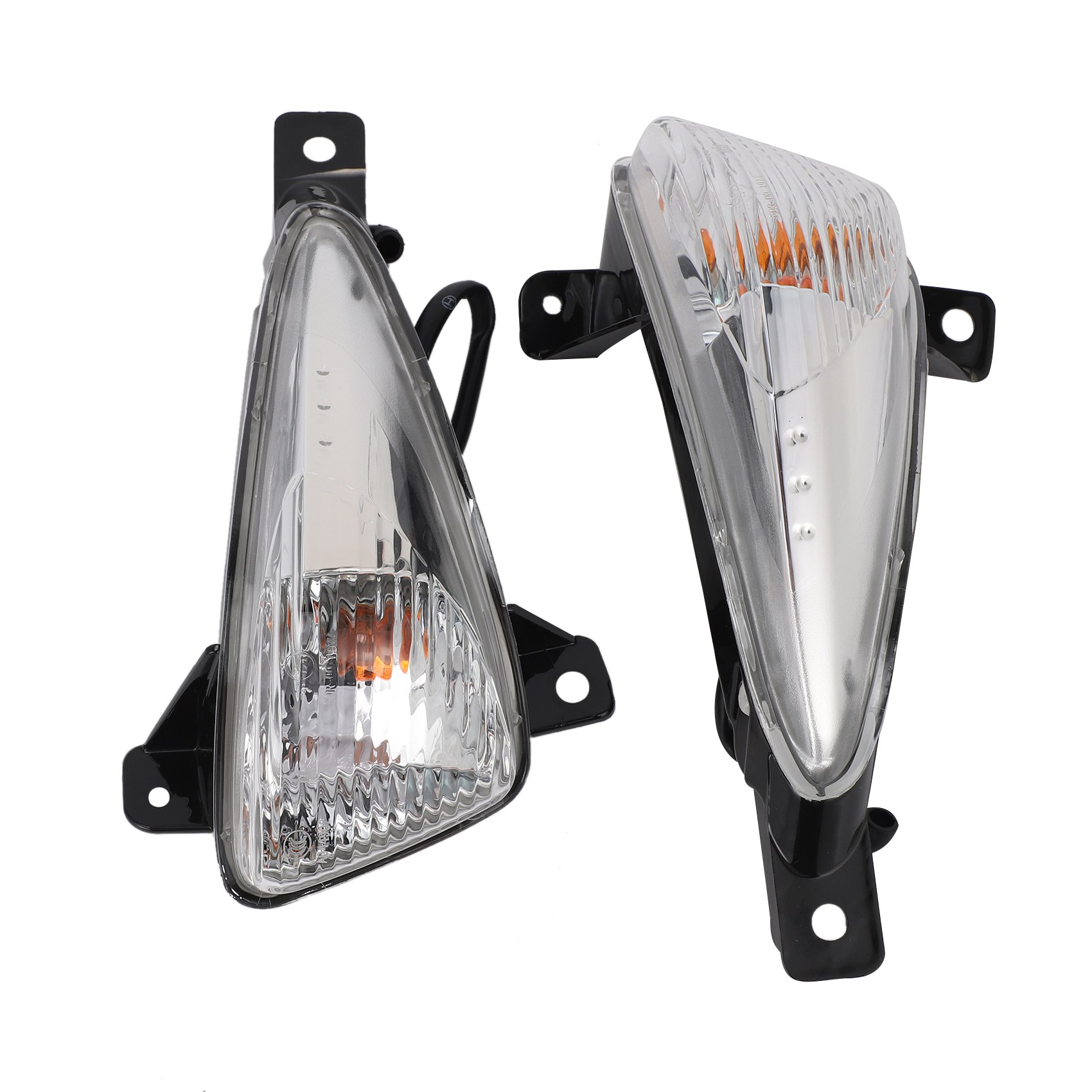 Motorcycle Front Fender Light Side Turn Signal Indicator Lamp for Suzuki GW250 Inazuma Haojue. 