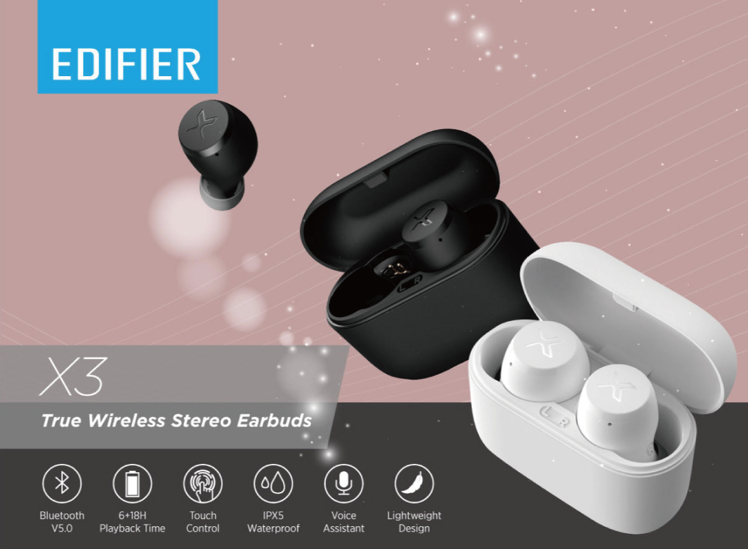 Edifier X3 True Wireless Stereo Earbuds: Buy Online at Best Prices in Bangladesh | Daraz.com.bd