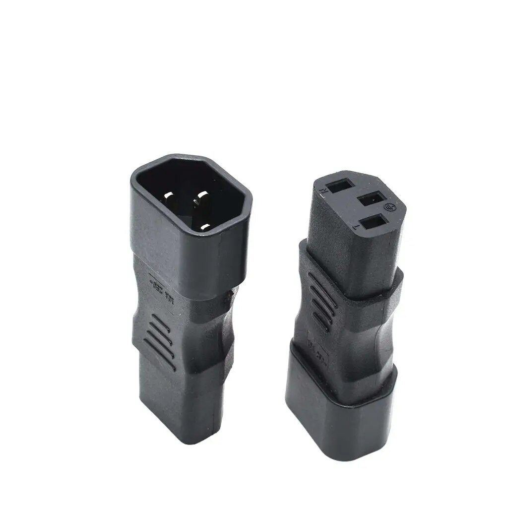 Universele IEC320 C13 C14 Om C5 C6 C7 C8 C19 C20 C21 Convert Connector Ups Pdu Man-vrouw Eu us Power Plug Adapter Socket. 