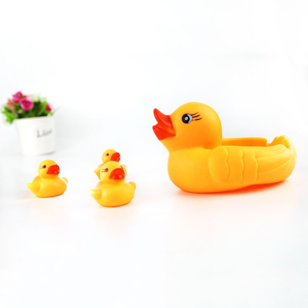 Swimming Pool Inflatable Ducks Swim Ring Inflatable Float Pool Party Toy. 