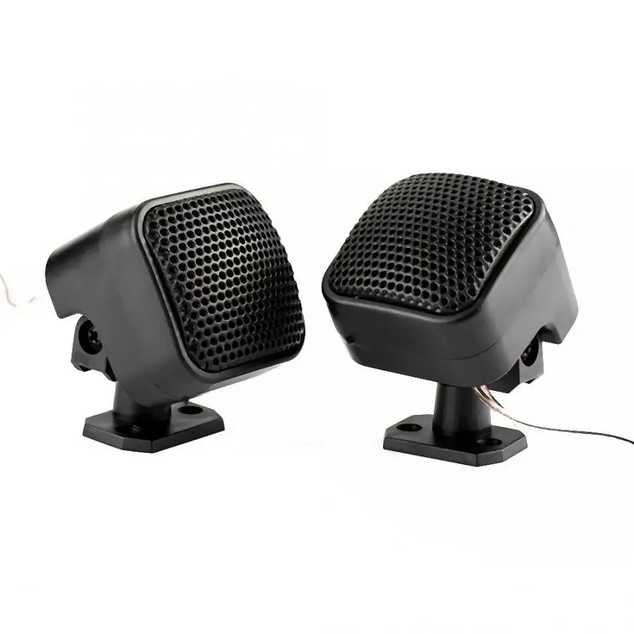 2pcs Loud Audio Music Tweeter Loudspeaker Car Small Square Speaker 500W Som Automotivo accesorios automovil Car Accessories. 