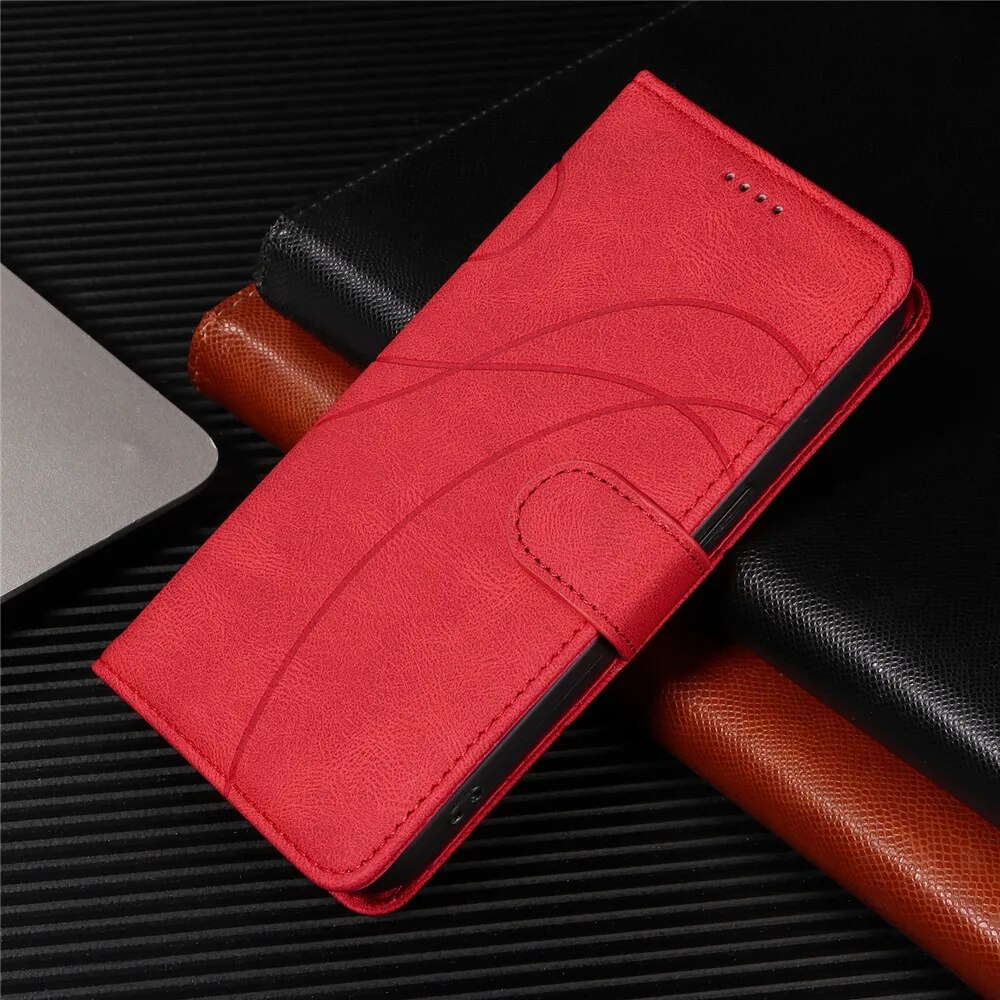 For Google Pixel 8 Pro Case Leather Wallet Flip Cover Google Pixel 8 Pro Phone Case For Google Pixel8 Case Luxury Flip Cover. 