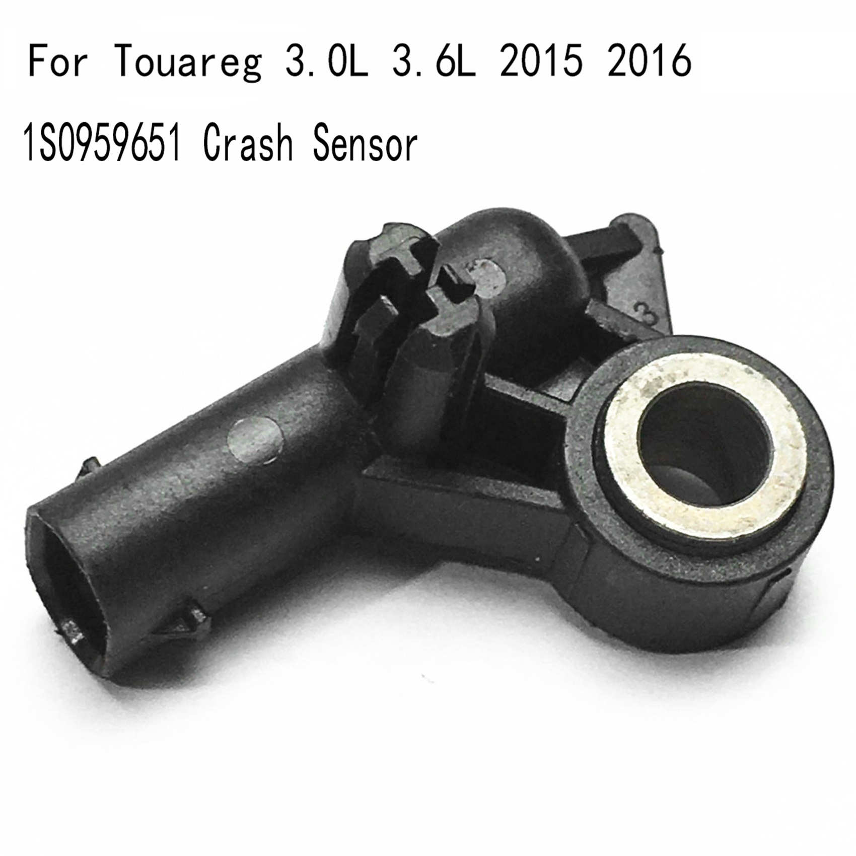 1 PCS Crash Sensor Collision Sensor Impact Sensor 1S0959651 Replacement Parts for Volkswagen Touareg 3.0L 3.6L 2015 2016. 