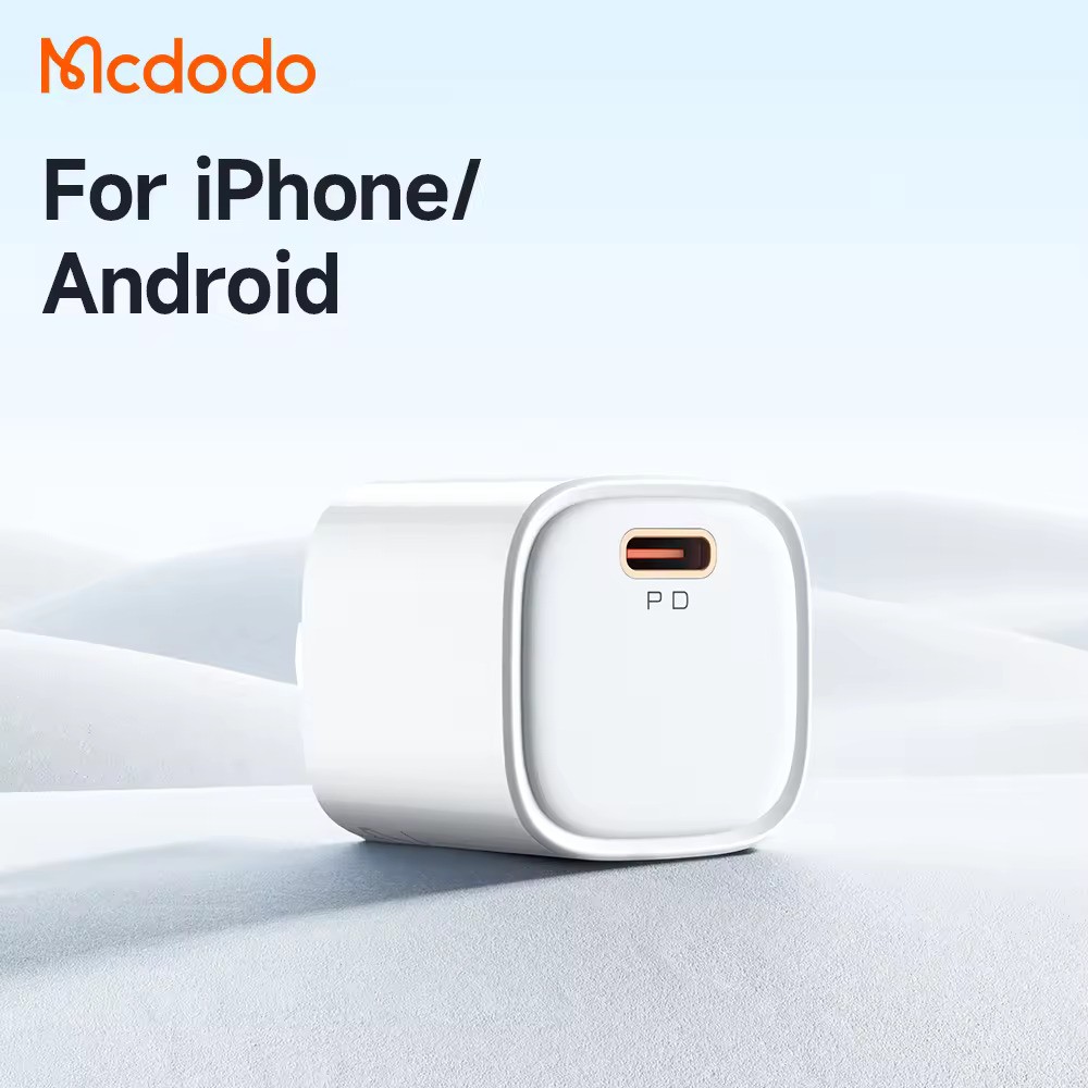 Mcdodo 20W PD Fast Charger Adapter - the ultimate solution for quick and efficient charging.