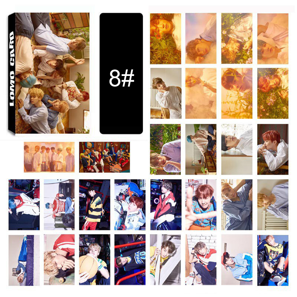 【Mary DAI Store】30Pcs/Set BTS Members Love Cards Collective Album Postcards. 