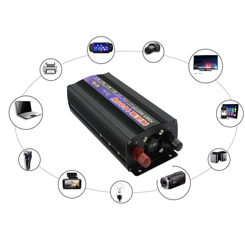 KOGEEK 4000W Pure Sine Wave Inverter  Converter Solar Car Inverters With LED. 