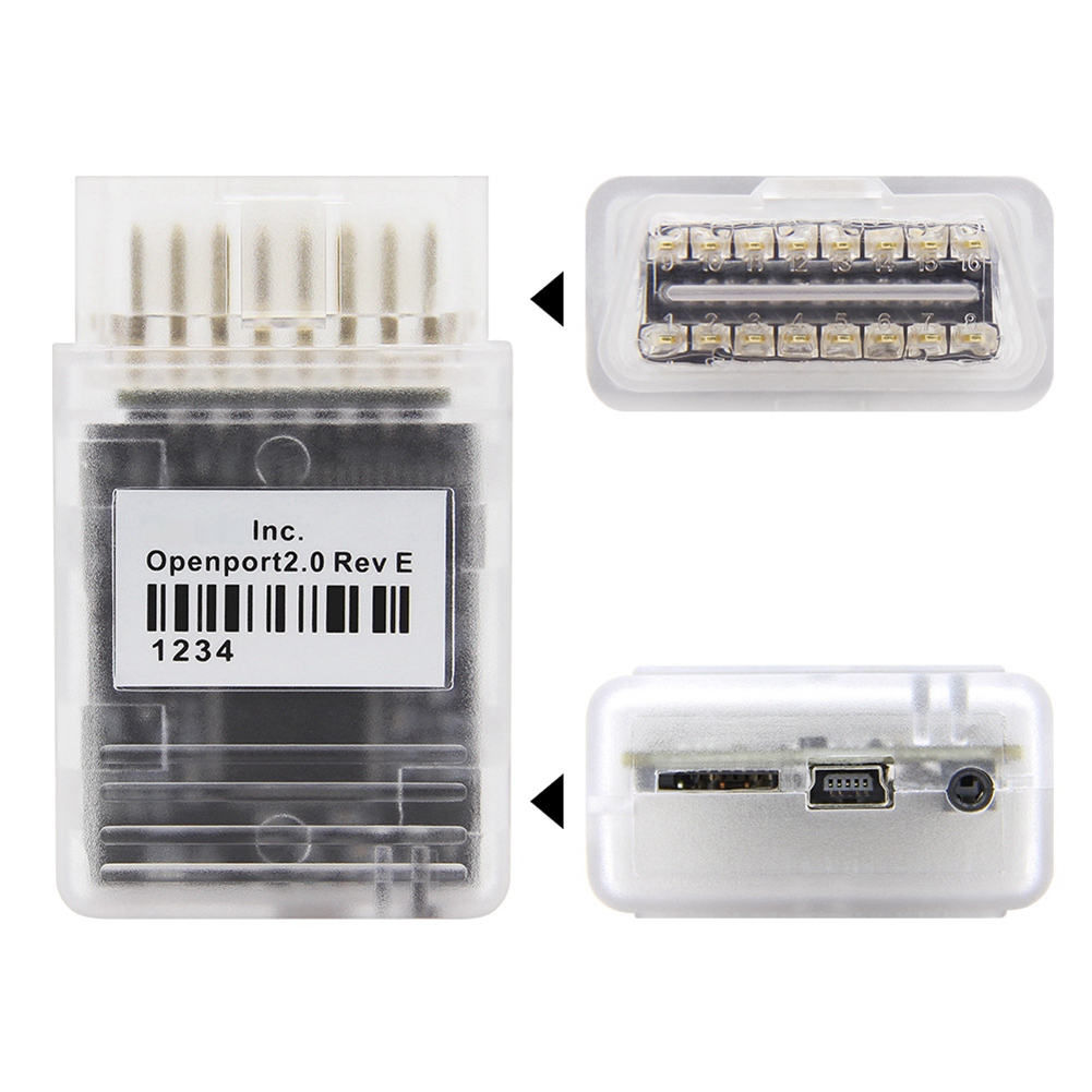 Full Chip Openport 2.0 Auto Chip Tuning OBD2 Car Diagnostic Tool for Mercedes-Benz J2534 Scanner. 