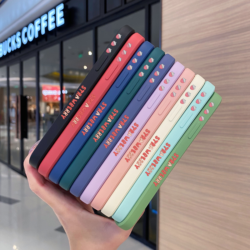 【Lejia】YIWESAN For Samsung A80 Case Thin New Design Case Side Phone Case Square Edge Casing Cute Bear Full Back Cover Cases Shockproof Protection Softcase. 