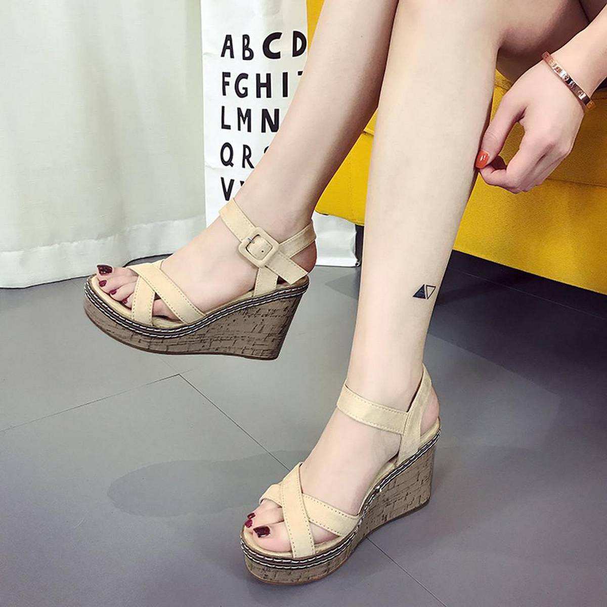 wedge pumps for work