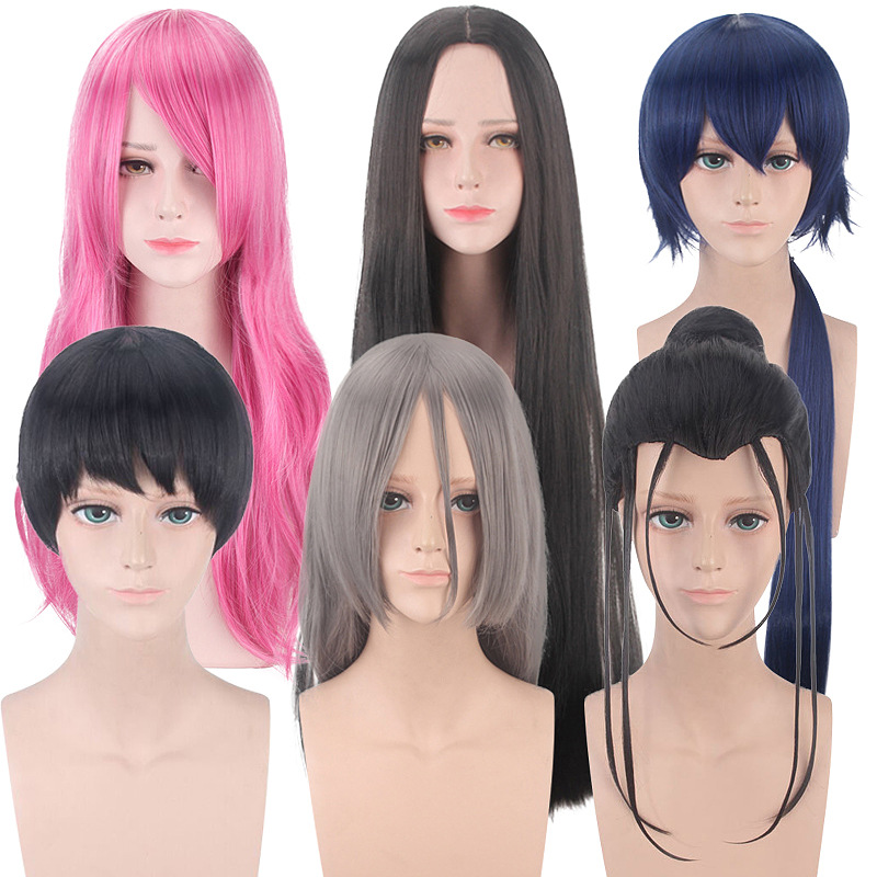 cos wig, one person, Feng Baobao, Royal Sister, Xia He, Zhang Lingyu, Zhuge Qing, Wang Ye, Zhang Chulan