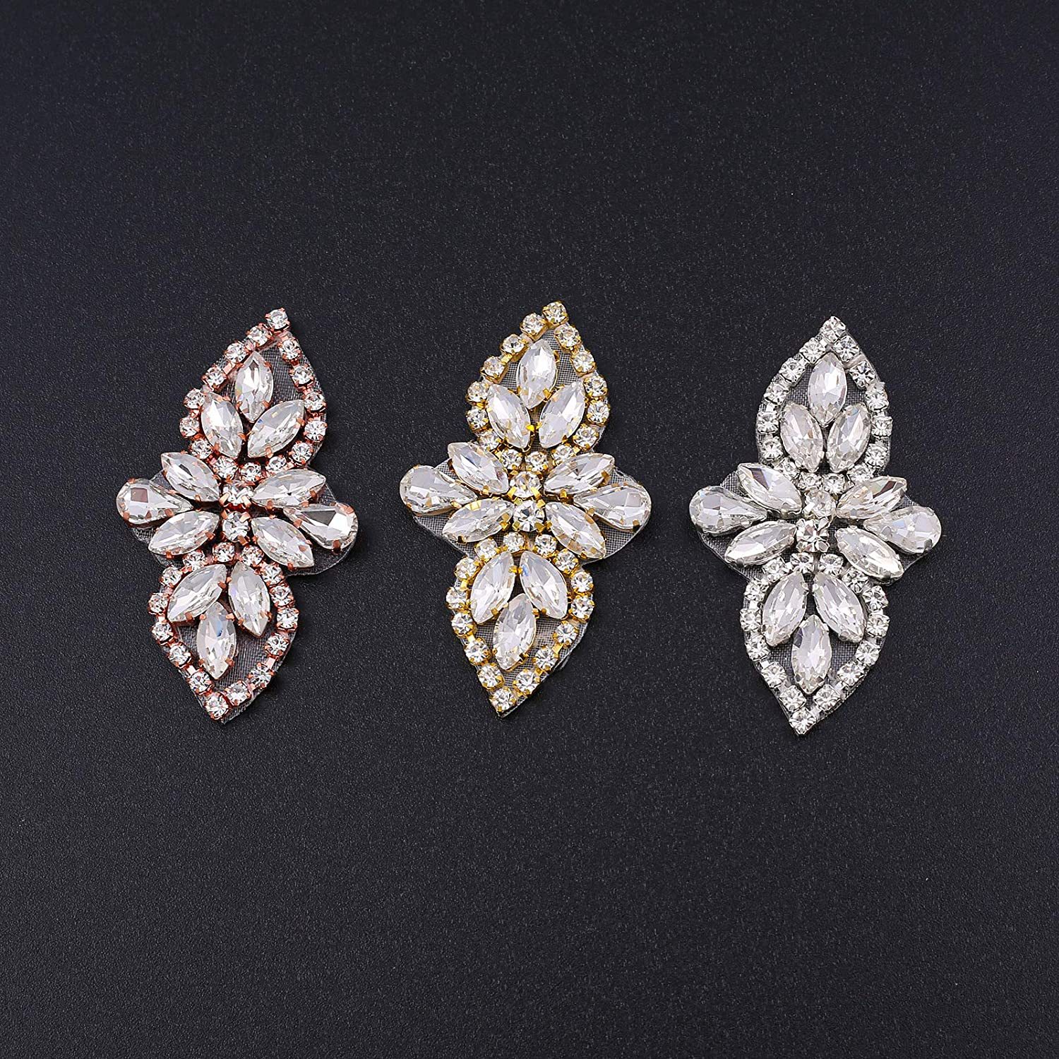 1pcs exquisite rhinestone appliqué European and American hair ornament garter belt accessories bridal dress wedding belt accessories J229