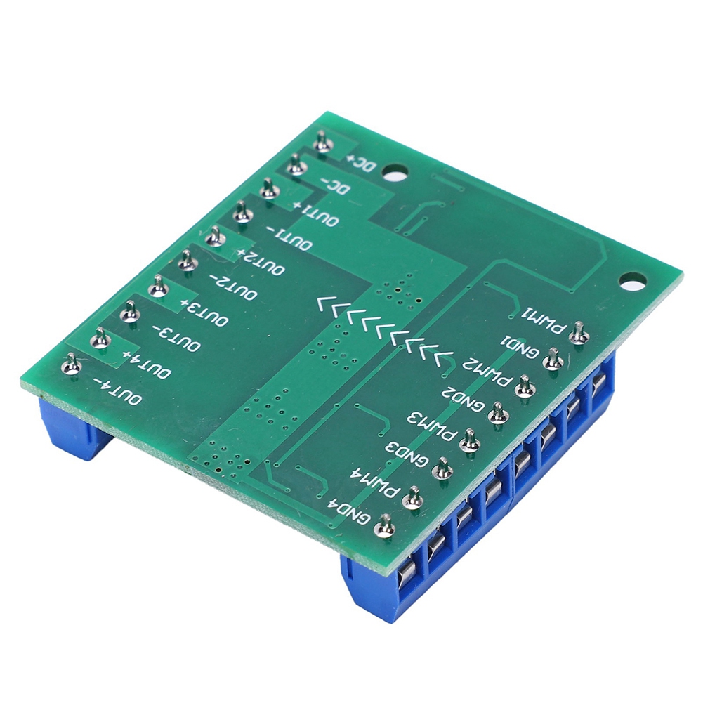 4 Channel Amplifier Circuit Board Driver Module Optocoupler Isolation DC Module (Green,1 Pcs). 
