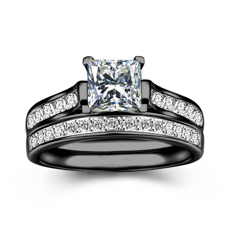 wish aliexpress ebay new wedding engagement women's ring set ring stainless steel dragon pattern men's ring couple ring. 