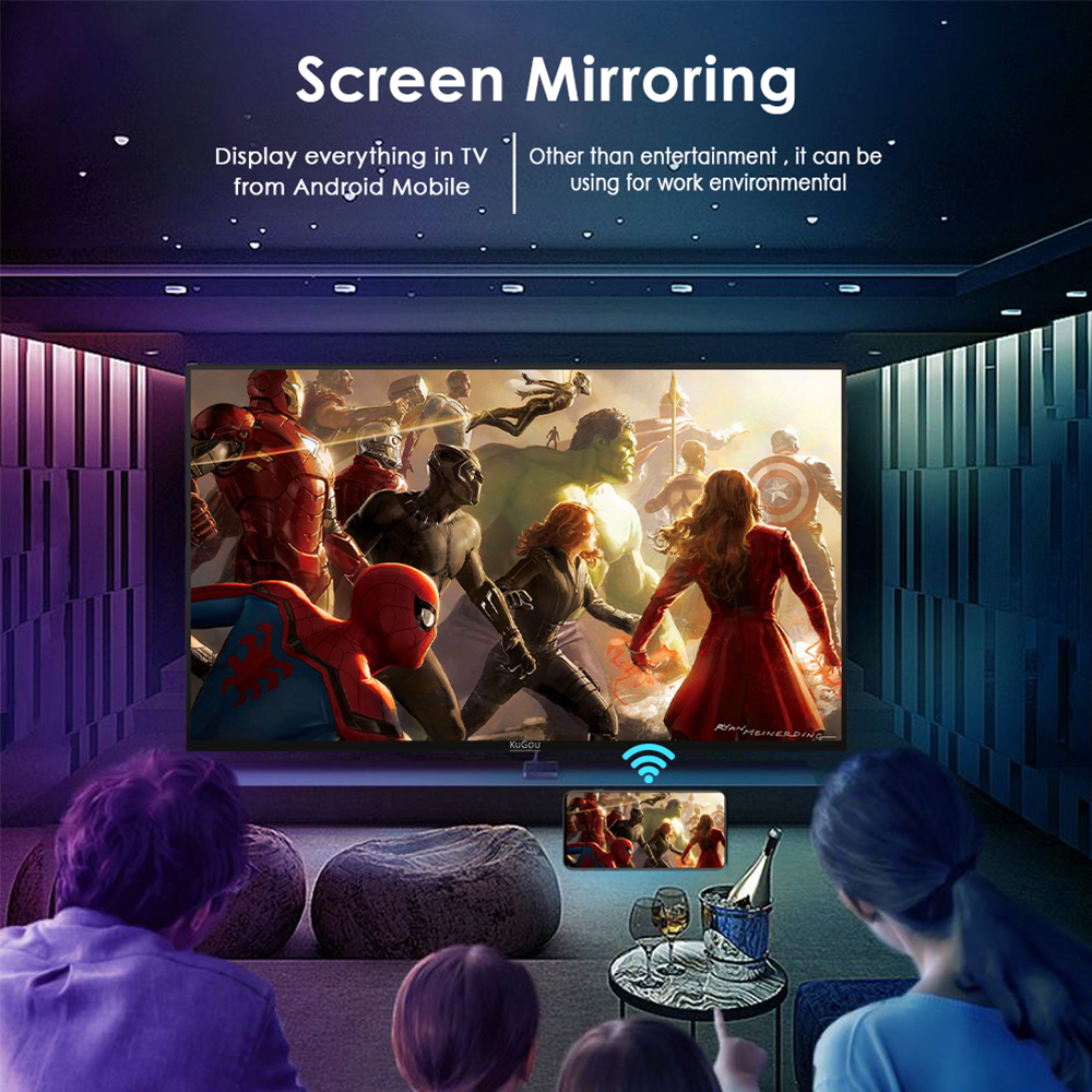 KuGou 32" TV FHD Frameless Android Smart TV. 