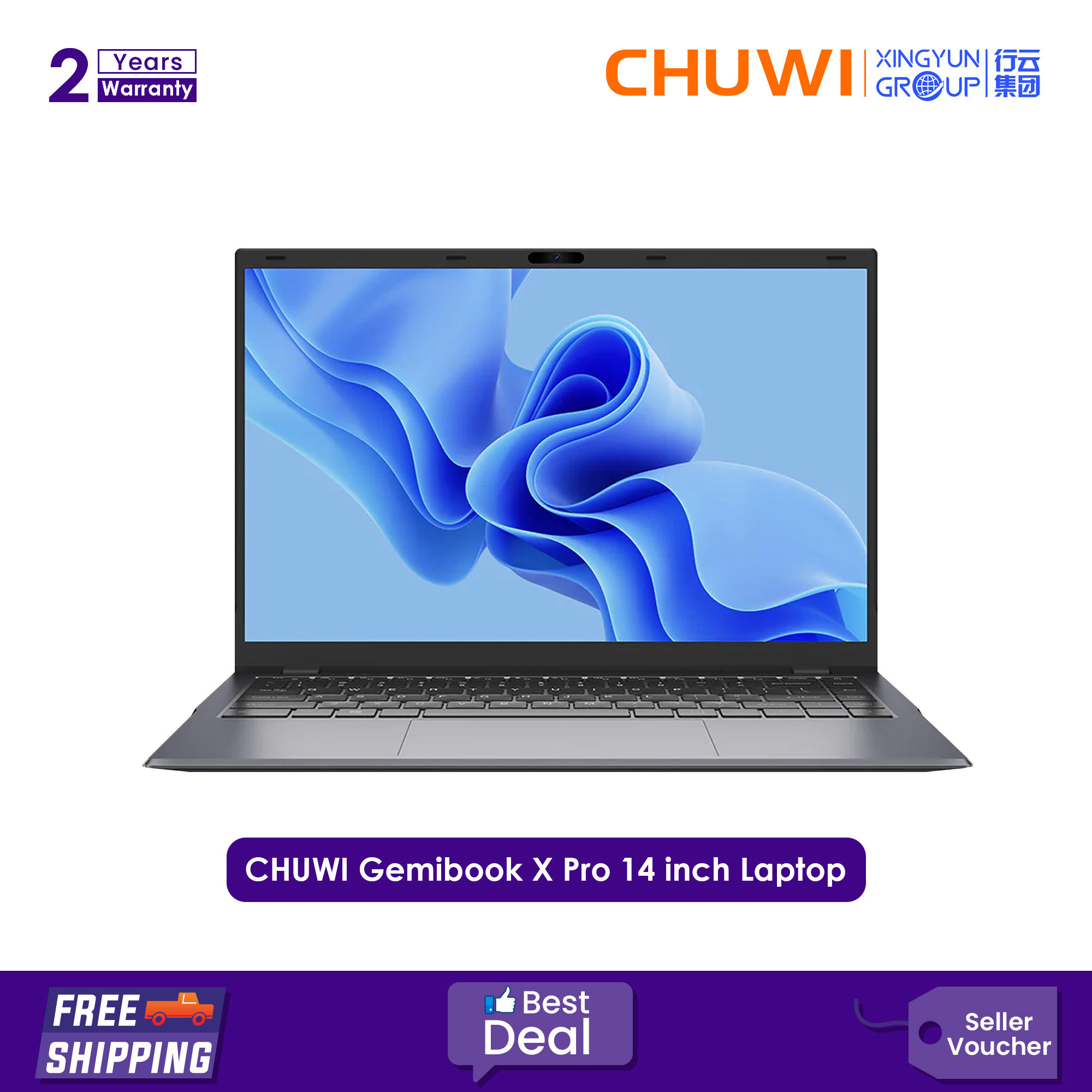 Chuwi GemiBook X Pro Intel Celeron N100 14.1 inch Full HD