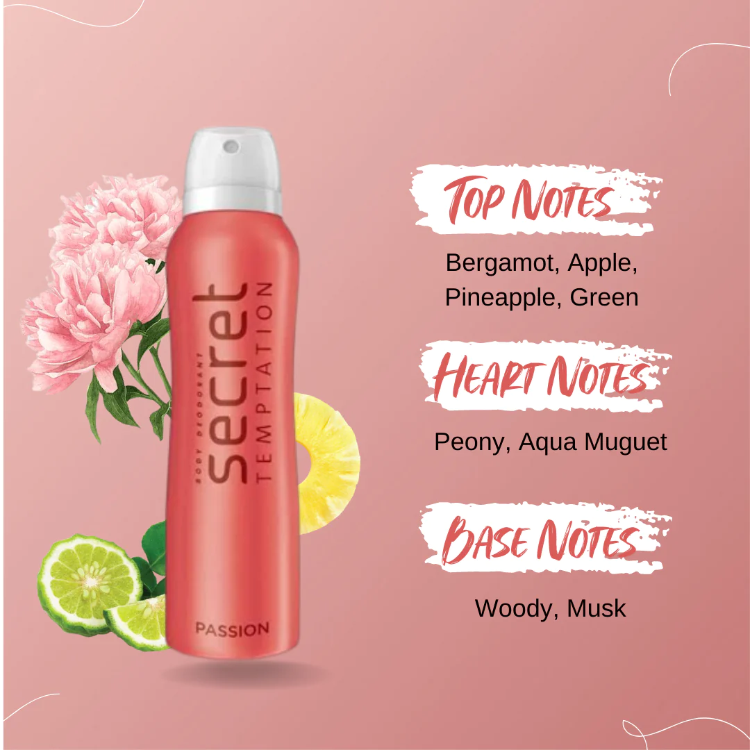 Secret Temptation Passion Deodorant