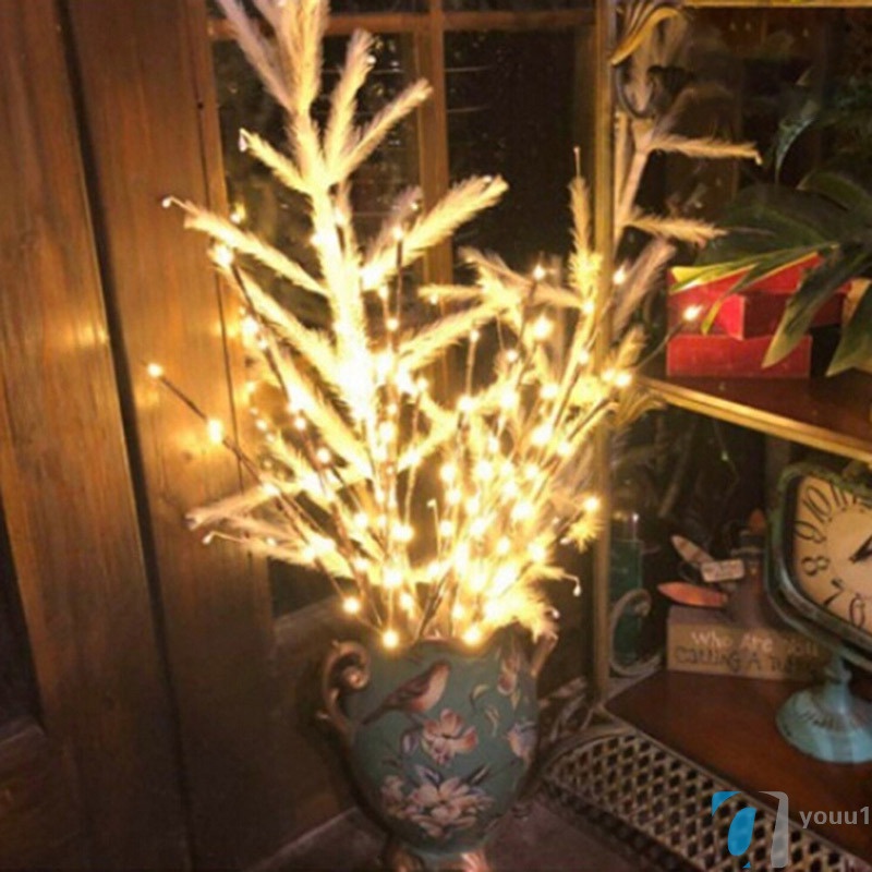 Tree Branch Light Simulation Tree Branch LED Lights Room Bedroom Layout Night Light Decorative String Lights. 