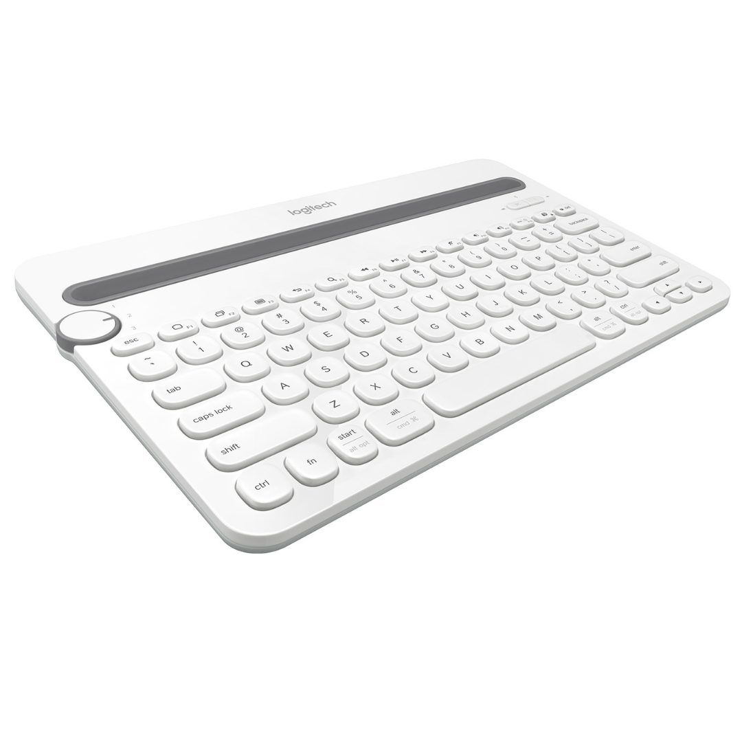 Logitech Bluetooth Multi-Device Keyboard K480, Works with Windows and Mac Computers, Android and iOS Tablets and Smartphones. 