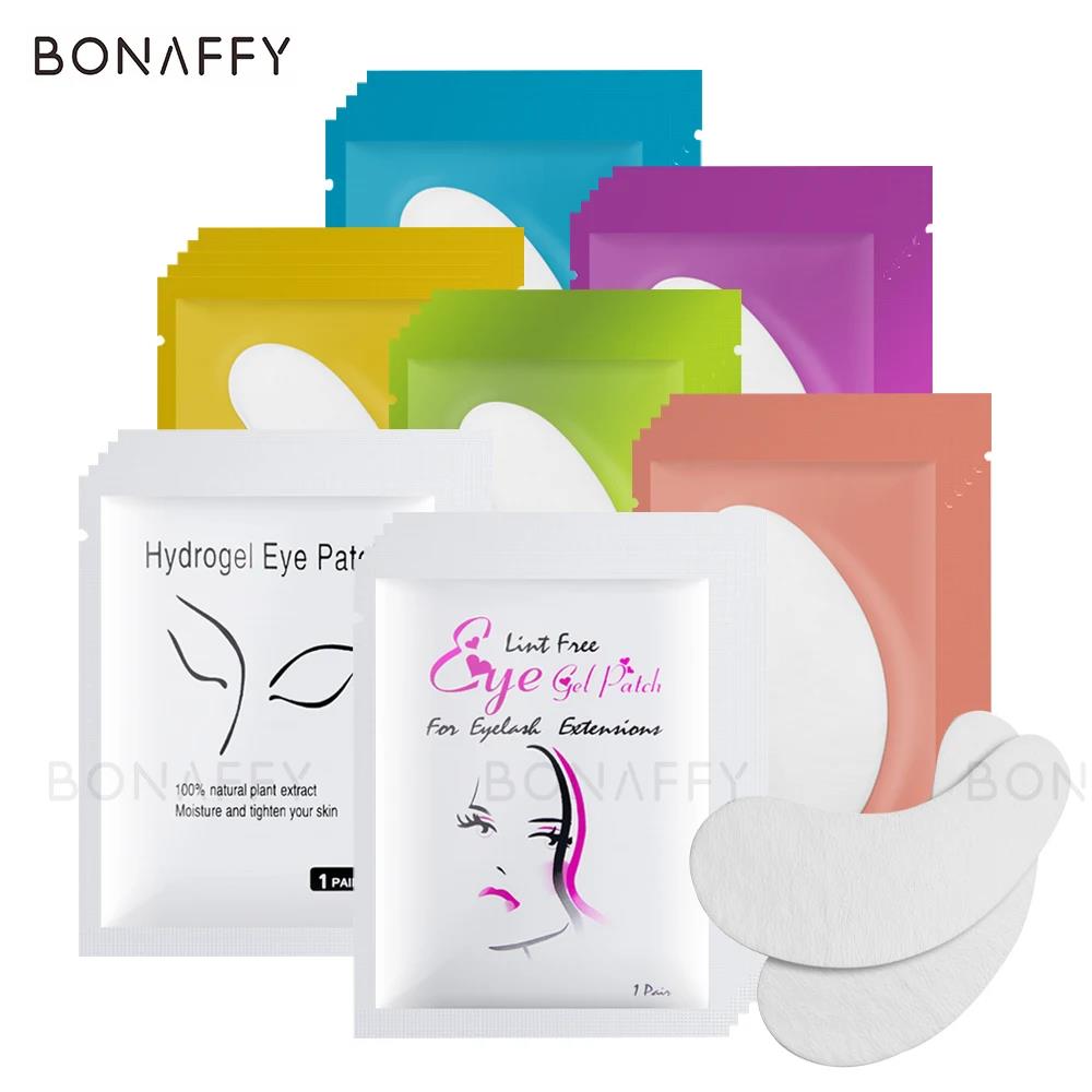 50 pairs Eyelash Extension Patches Grafting False Eyelashes Under Eye Pads Lint-free Lash Extensions Eye Paper Patch