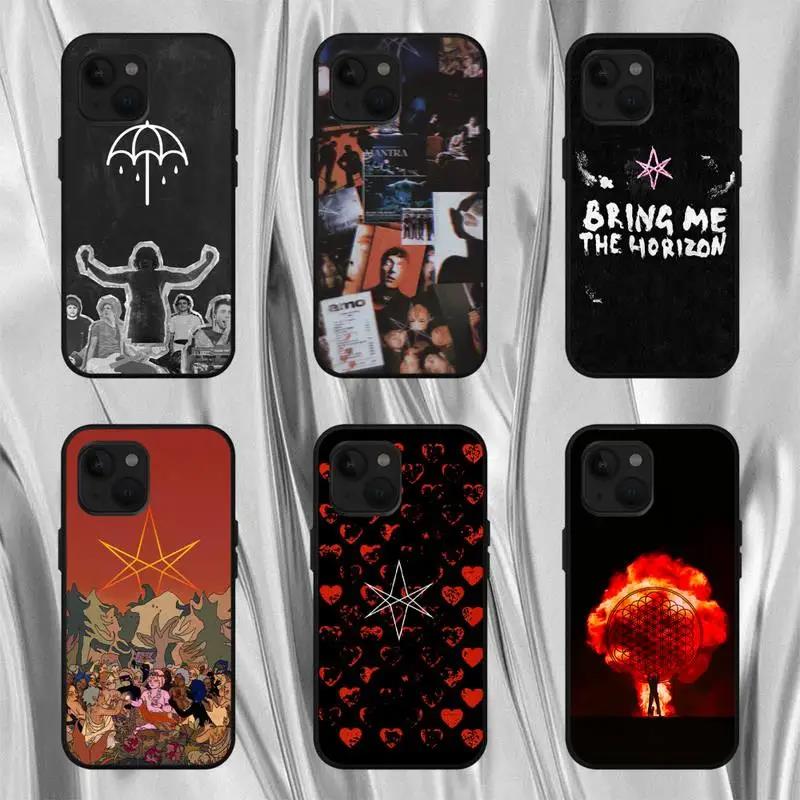 Bring Me The H-Horizons BMTH Phone Case For iPhone 11 12 Mini 13 14 15 Pro XS Max X 8 7 6s Plus SE XR Shell