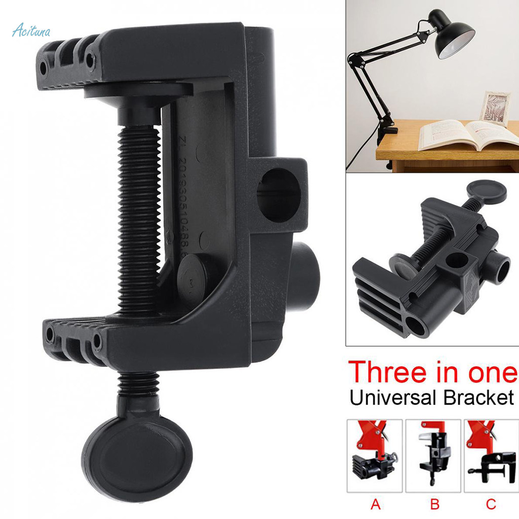 2X C-Clamp Table Mounting Clamp Holder Replacement with Ajdustable Positioning. 