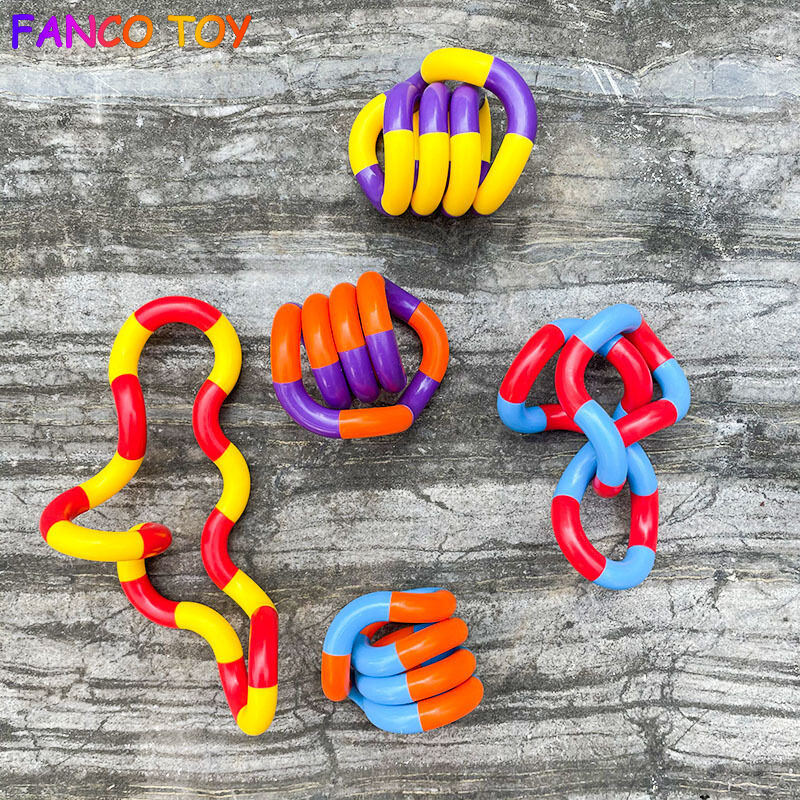 New Color Fidget Anti Stress Toy Twist Decompression Toy Deformation Rope Perfect For Stress Kids Play Toys Fidget. 