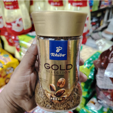 Tchibo Coffee Gold Selection Rich & Intense Instant Coffee Medium Roast - 100g (Germany)