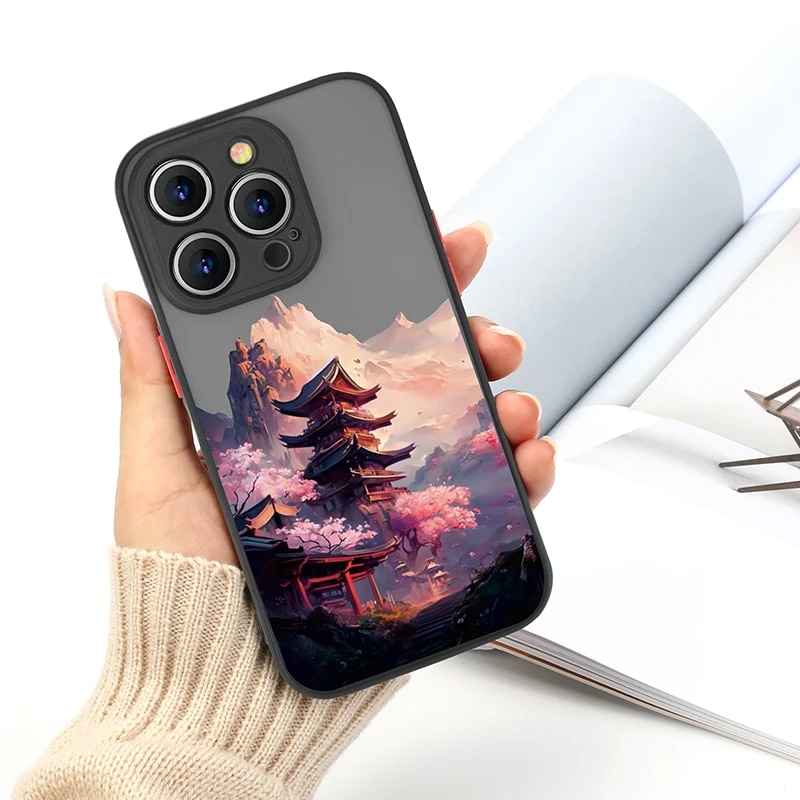 Luxury Hard Matte Phone Case for Xiaomi Redmi Note 12 Pro Plus 4G Turbo 11Pro + 10 9 Pro 10c 12c 12s 11s 10s 9s Shockproof Cover