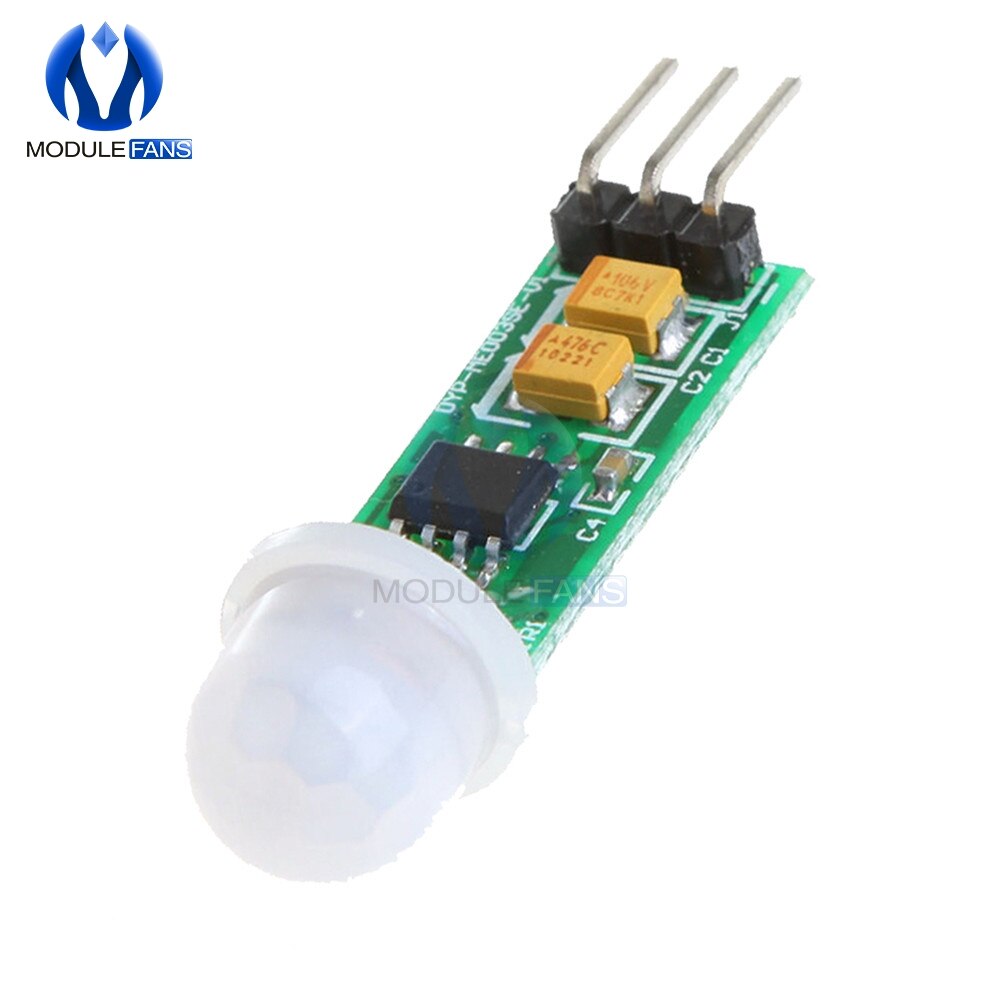 【happy one】HC-SR505 SR505 Module For Arduino Board Body Human Sensor Module Sensing Mode Mini-body Sensor. 