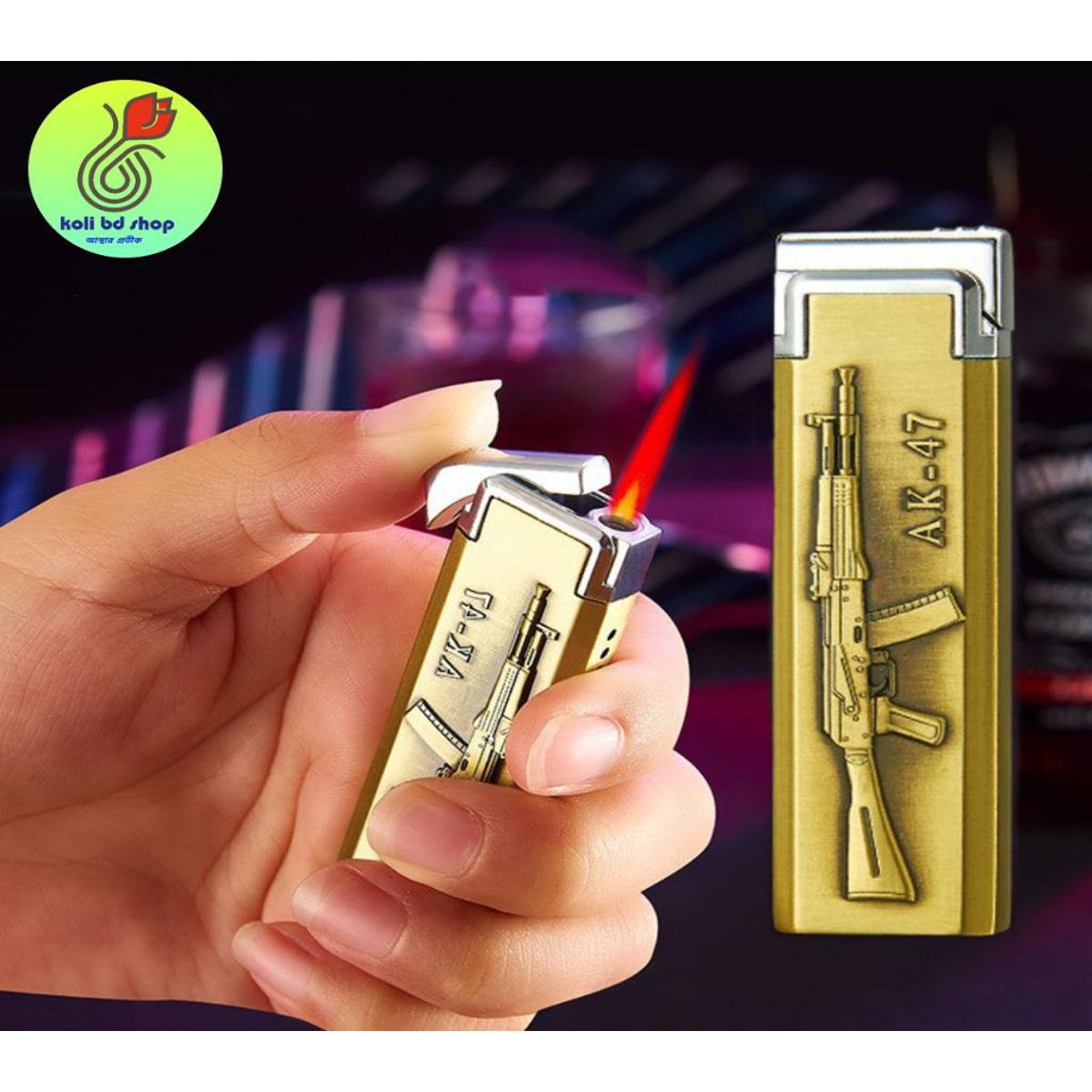 Ak-47 Gas Lighter Metal Body