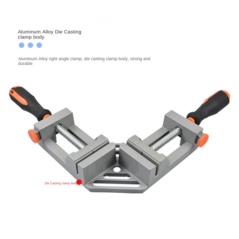 90 Degree Corner Clamp Right Angle Clip Single Double Handle Clamp. 