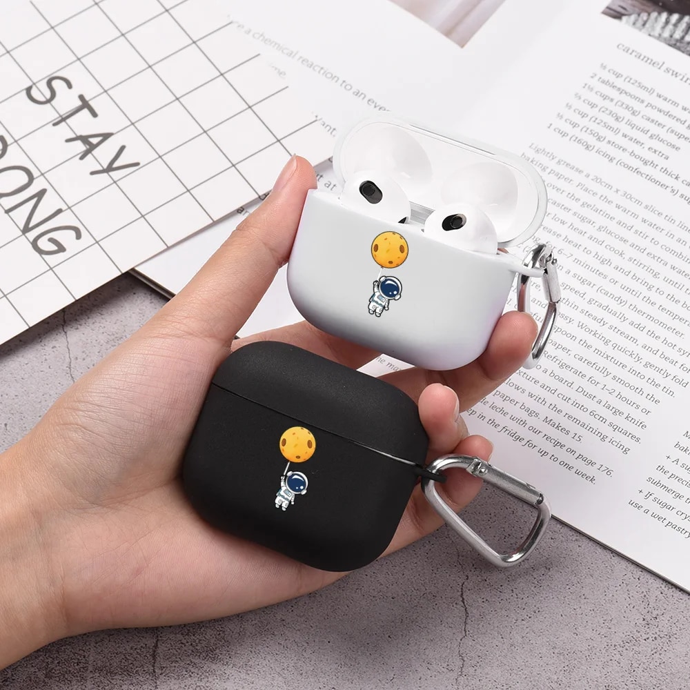 Space Astronaunt Case For Apple AirPods Pro 2 3 USB C Case Soft Silicone Case for airpods 3 airpods3 Cover For airpod Pro2 Funda Abandon Abandon. 