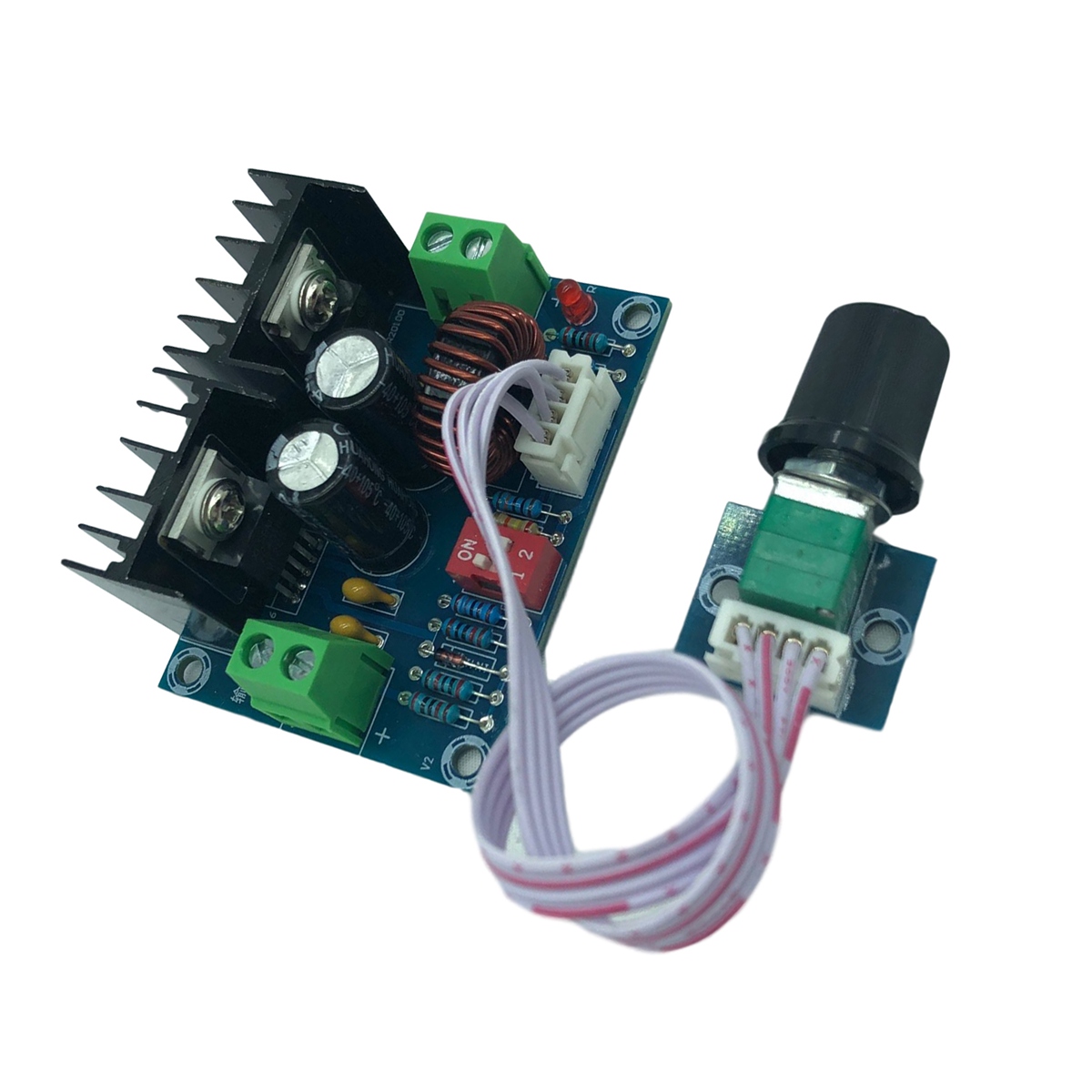 XH-M405 Voltage Regulator Module Voltage Regulator Board Potentiometer Buck Module Regulator Module Regulator Plate DC4-40V. 