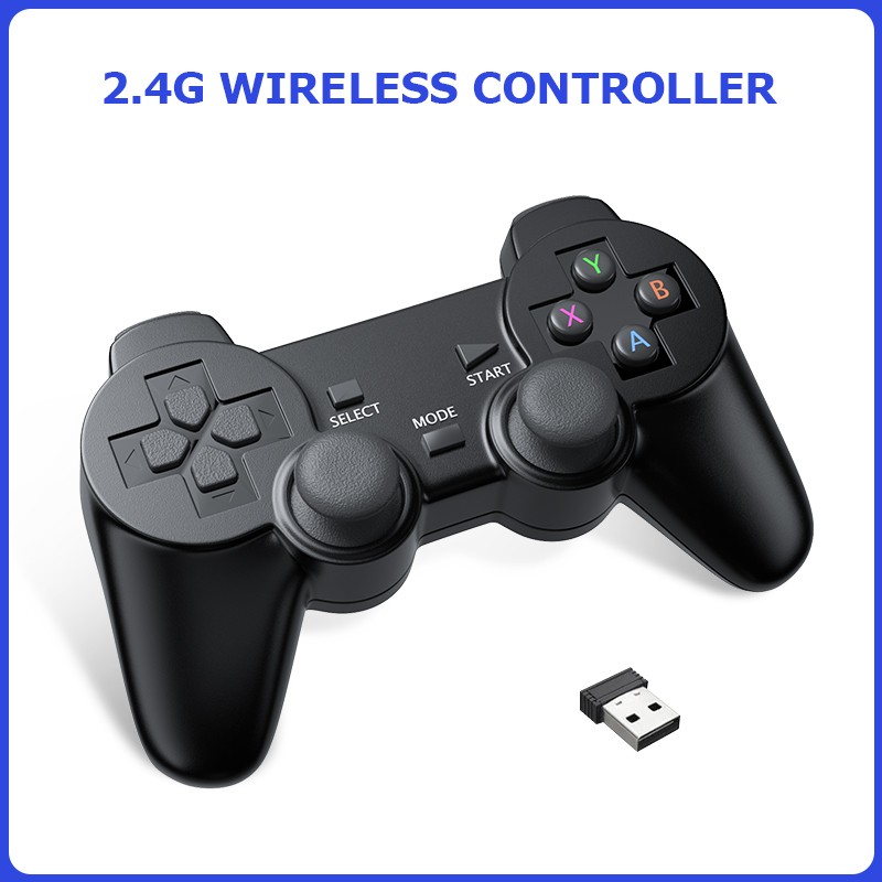 2.4G Wireless Controller/Joystick For Video Game Console Super Console X PRO/RG351V Gamepad For PSP / PC / TV Box /Android Phone