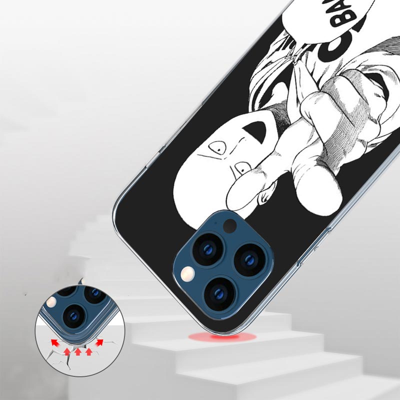 Anime One Punch Man Cover Phone Case For iPhone 11 14 Pro Max 15 13 12 Mini X 8 6S 7 Plus XS + XR 5S SE Call Mobile Coque. 