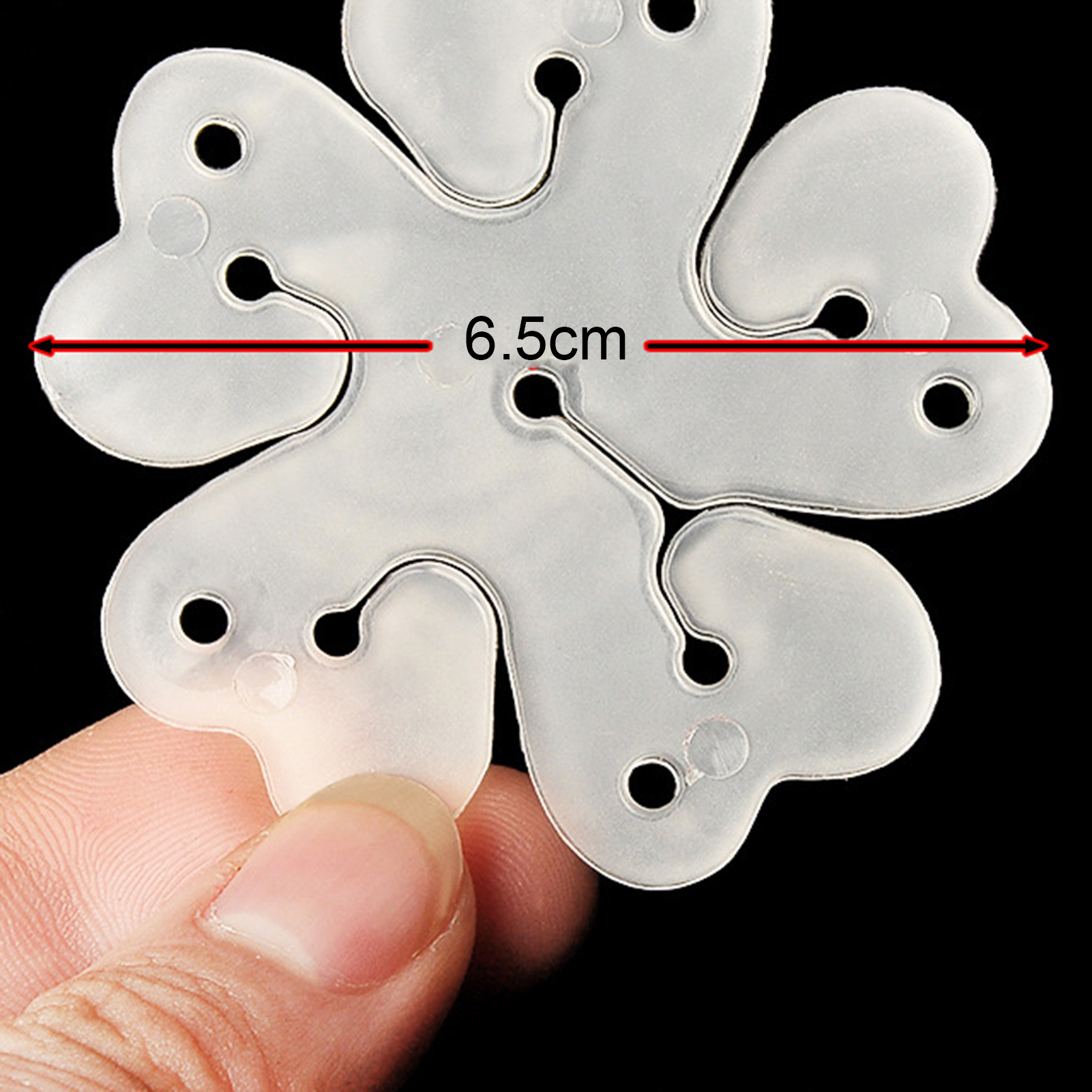Balloon Sealing Clamp Flower Shape Balloon Flowers Connection Clips. 