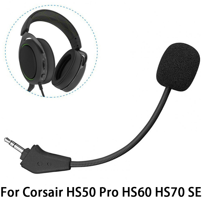 microphone boom replacement mic for corsair hs70
