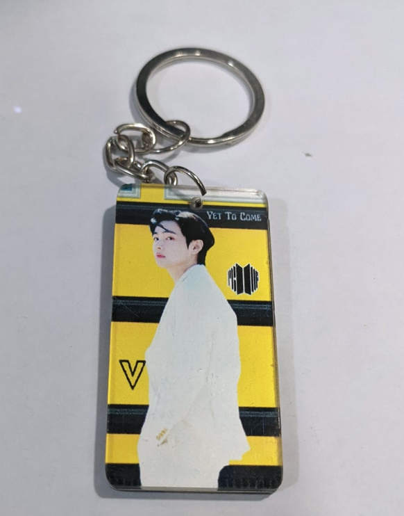 BTS Kye Ring Print with BTS Key Chain. 