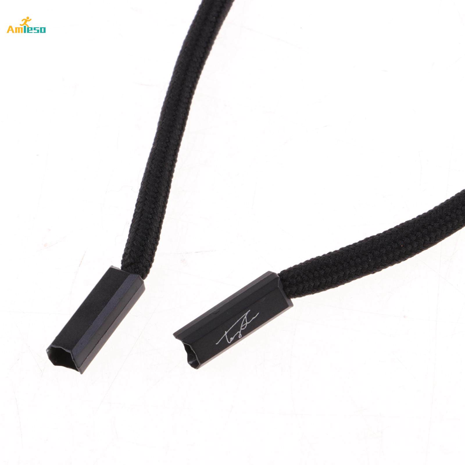 2x2Pieces Drawstring Cord with Metal Tips- Useful Replacement Pant String F. 