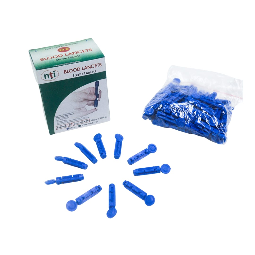 BLOOD LANCETS Sterile Lanchet 100 pcs