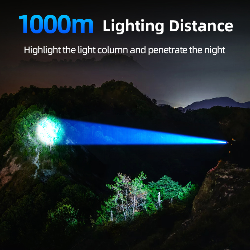 Philips SFL6168 Zoom Flash-light torch light with USB Charging 18650 Portable Flash-lights Rechargeable Lamp for Camping. 