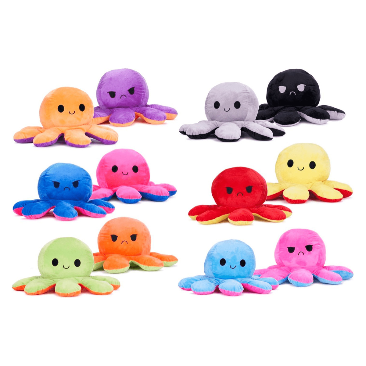 Add Fun to Playtime with a Reversible Octopus Plush Toy Doll for Children – Soft and Adorable, Easy to Use and Clean, A Unique Choice. 
