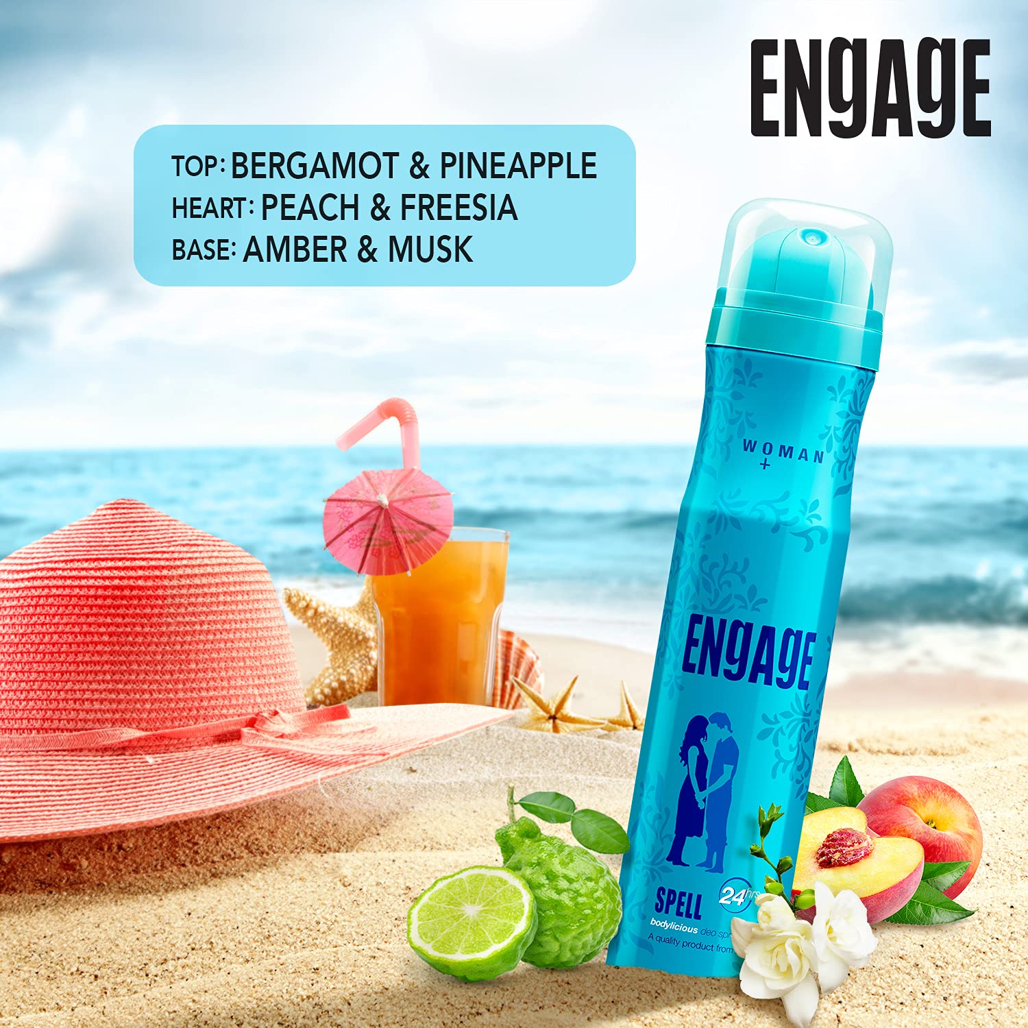 Buy Engage Deodorant Spell for Women, 150ml/165ml (Weight May Vary) Online  at Low Prices in India - Amazon.in